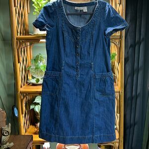 DKNY vintage denim dress
